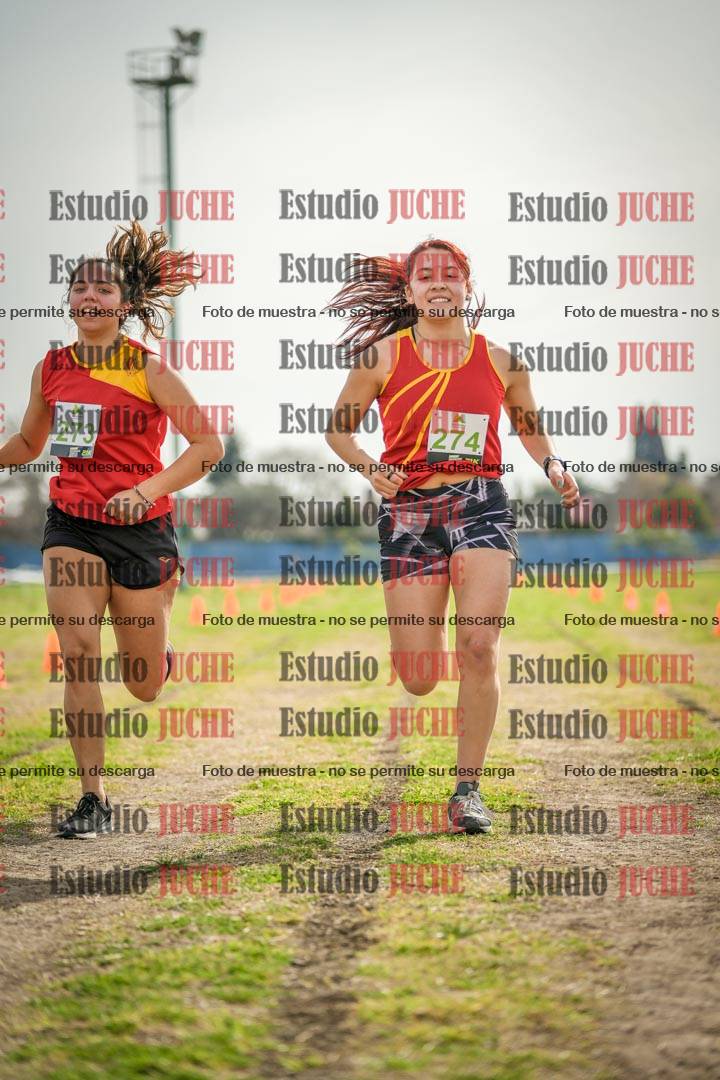 Fotos de la llegada del cross de 4000 m - mujeres