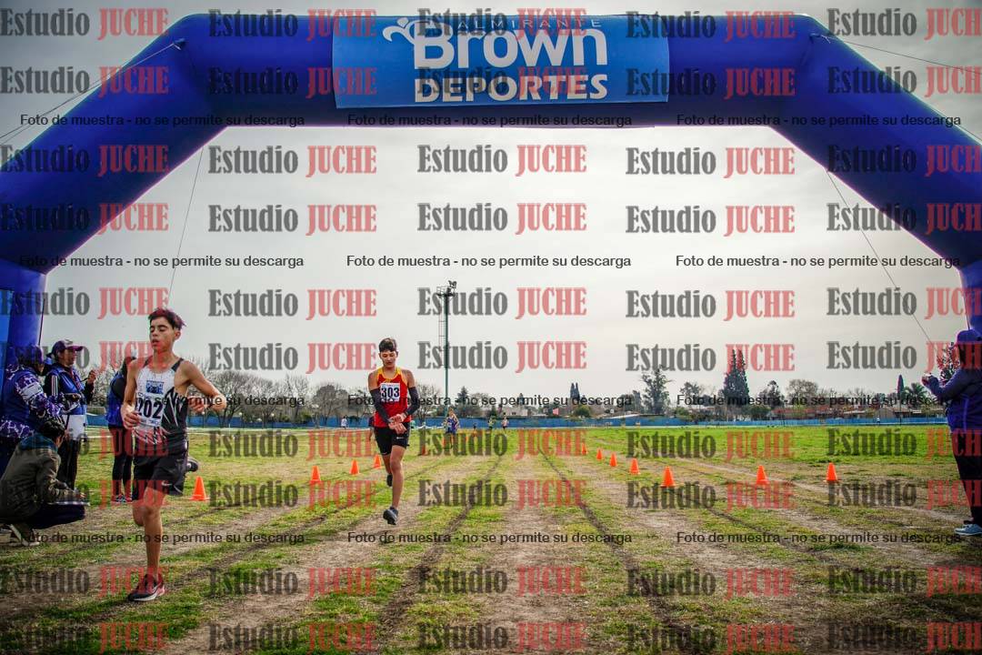 Fotos de la llegada del cross de 2000 m