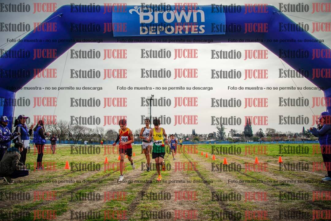 Fotos de la llegada del cross de 2000 m