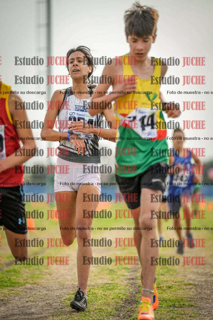 Fotos de la llegada del cross de 2000 m