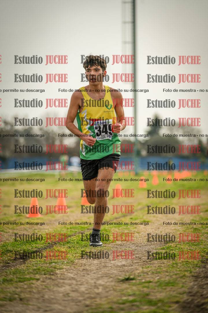 Fotos de la llegada del cross de 2000 m