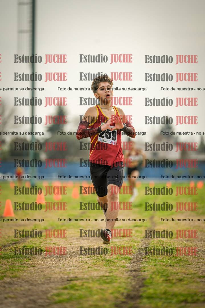 Fotos de la llegada del cross de 2000 m