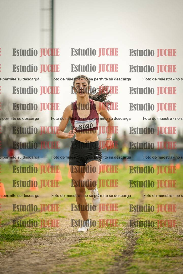 Fotos de la llegada del cross de 2000 m