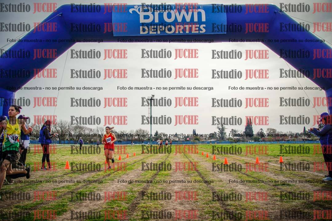 Fotos de la llegada del cross de 2000 m