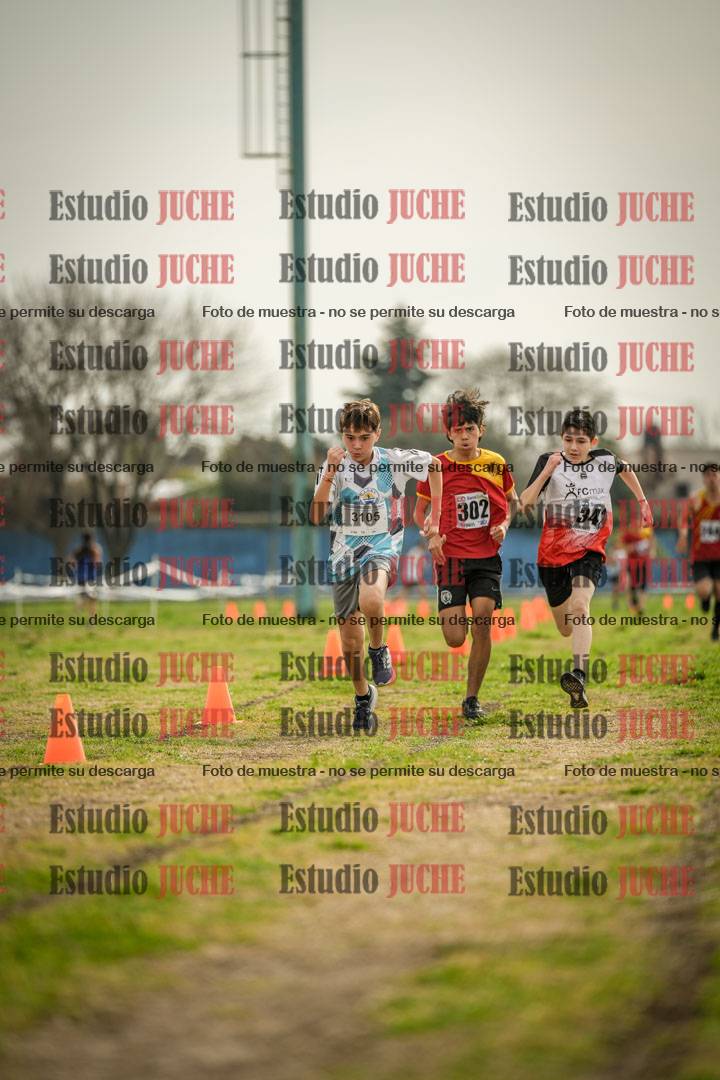 Fotos de la llegada del cross de 2000 m