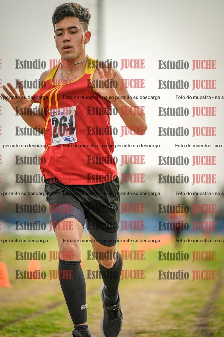 Fotos de la llegada del cross de 2000 m