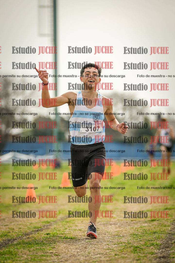Fotos de la llegada del cross de 3000 m