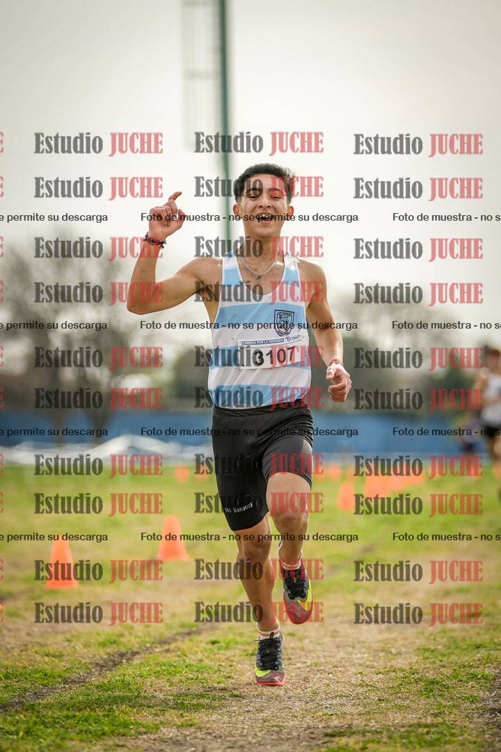 Fotos de la llegada del cross de 3000 m
