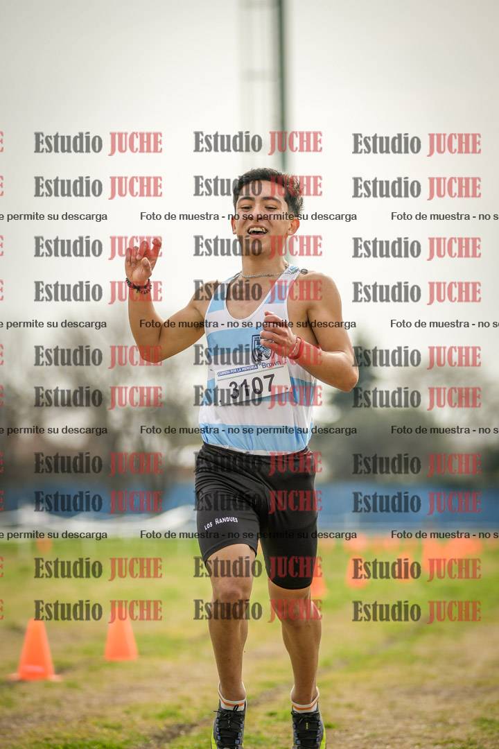 Fotos de la llegada del cross de 3000 m