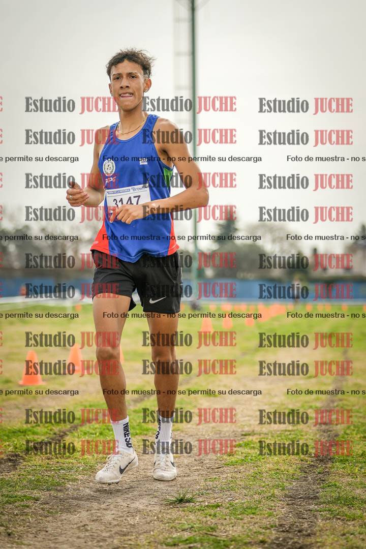 Fotos de la llegada del cross de 3000 m