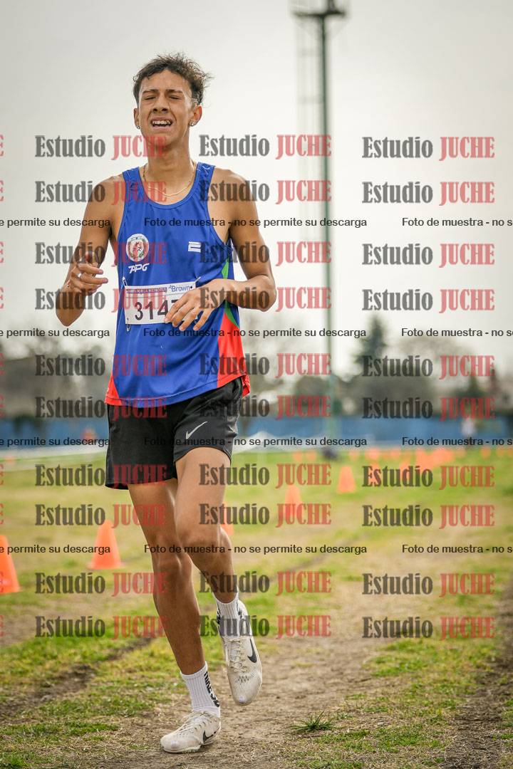 Fotos de la llegada del cross de 3000 m