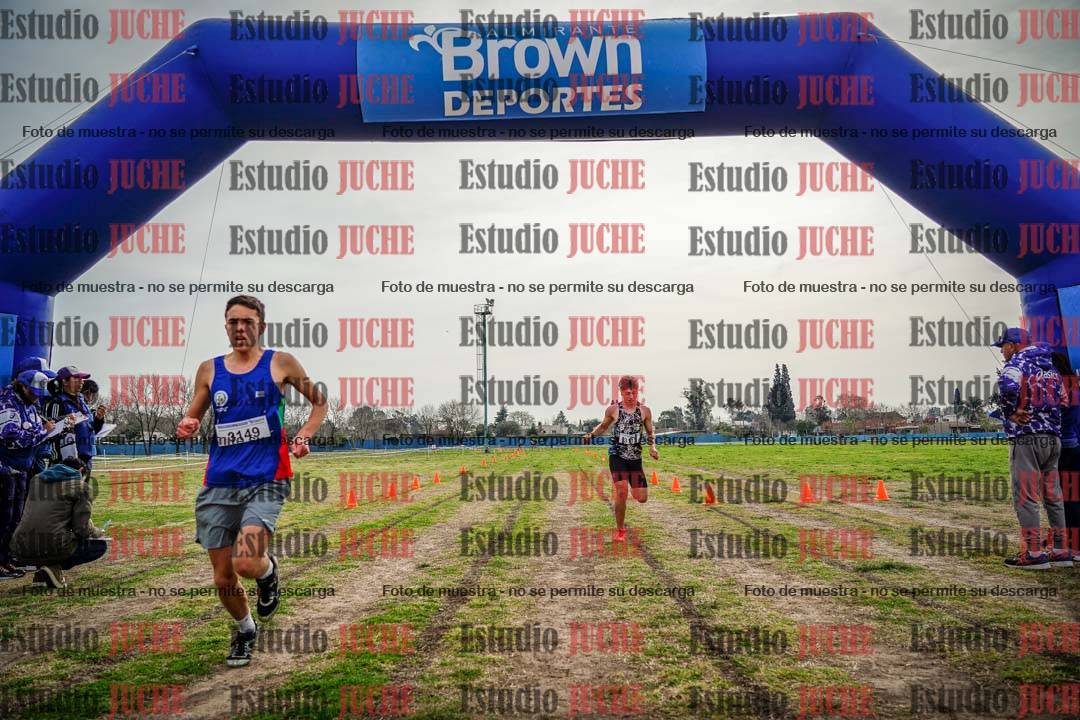 Fotos de la llegada del cross de 3000 m