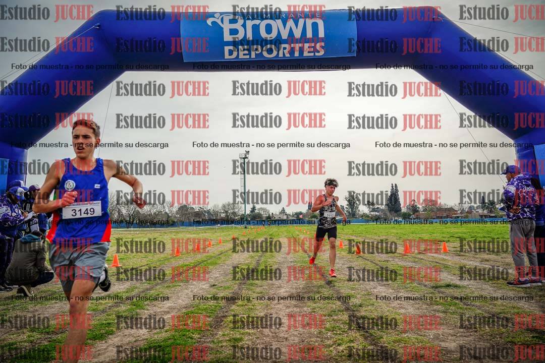 Fotos de la llegada del cross de 3000 m