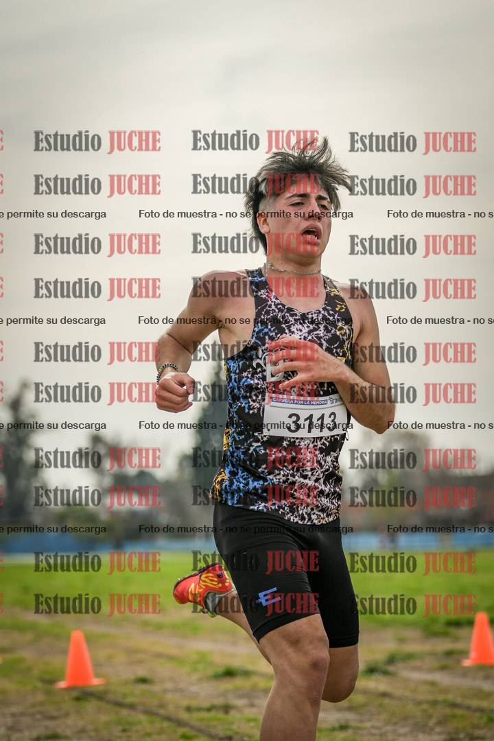 Fotos de la llegada del cross de 3000 m