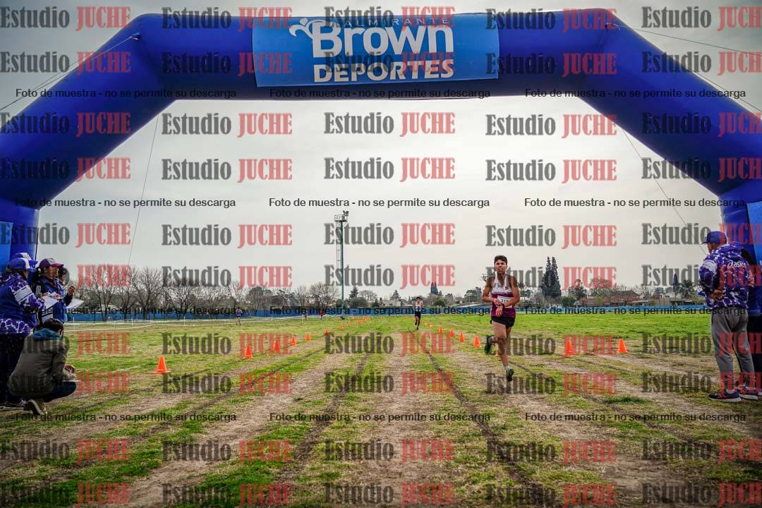 Fotos de la llegada del cross de 3000 m
