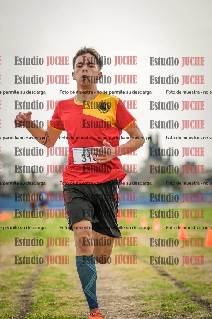 Fotos de la llegada del cross de 3000 m