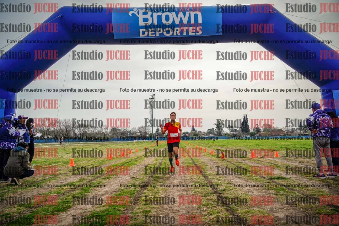 Fotos de la llegada del cross de 3000 m