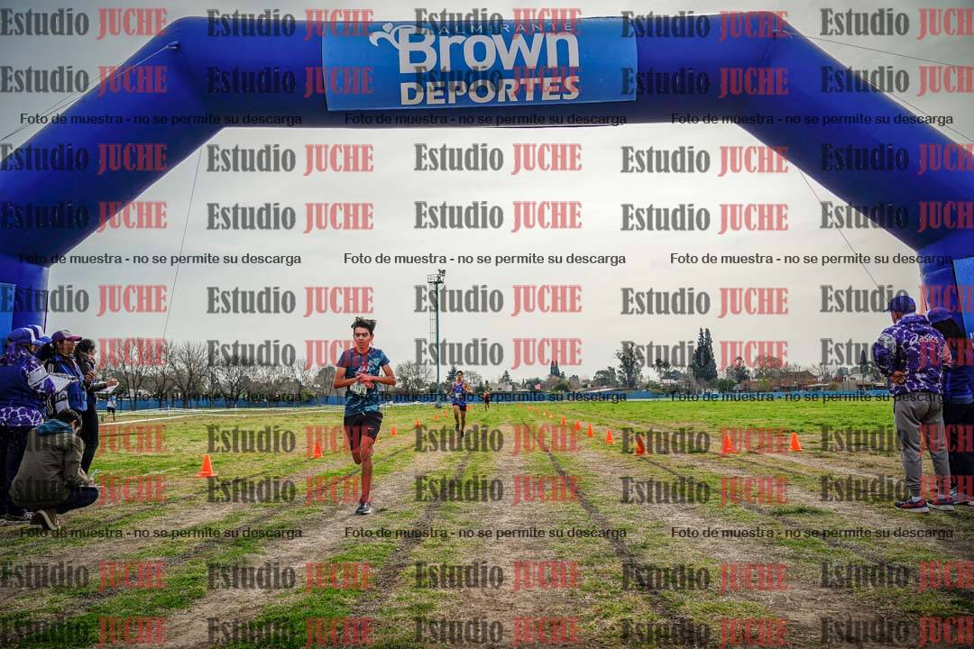 Fotos de la llegada del cross de 3000 m