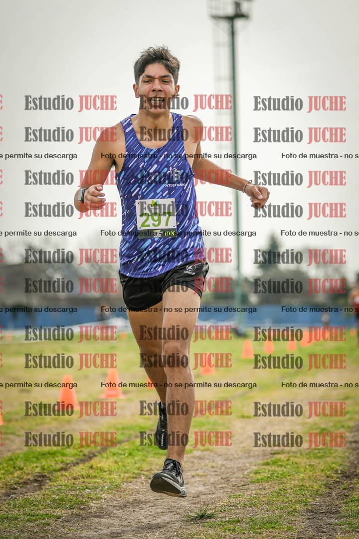 Fotos de la llegada del cross de 3000 m