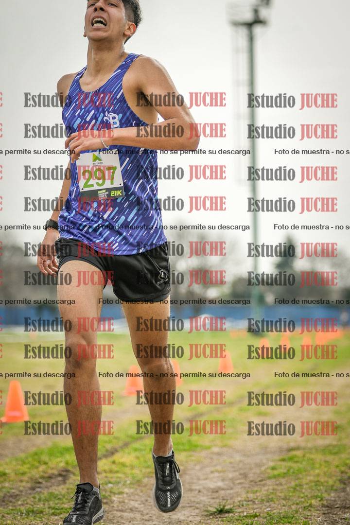 Fotos de la llegada del cross de 3000 m