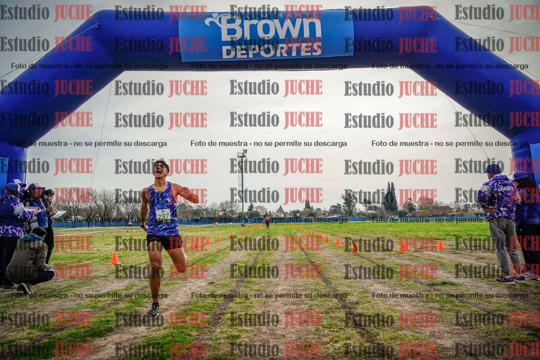 Fotos de la llegada del cross de 3000 m