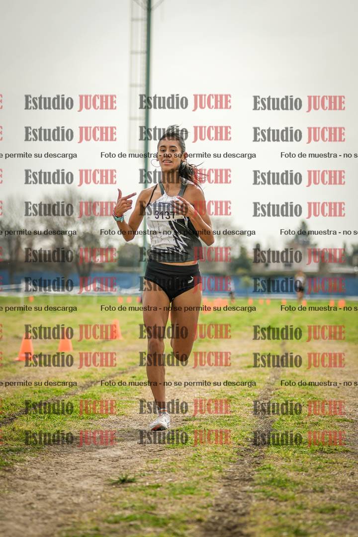 Fotos de la llegada del cross de 3000 m