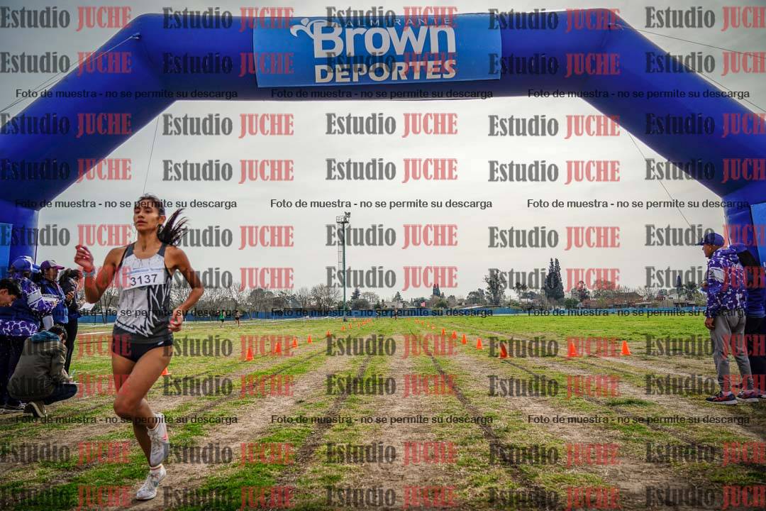 Fotos de la llegada del cross de 3000 m