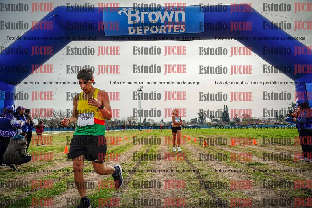 Fotos de la llegada del cross de 3000 m