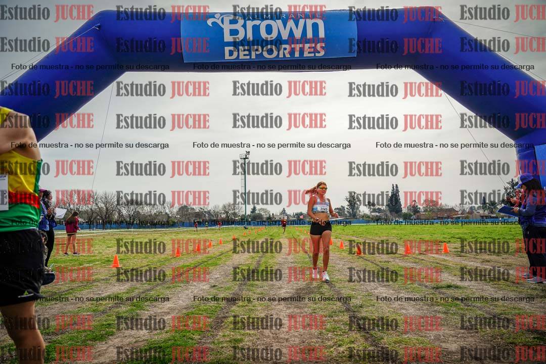 Fotos de la llegada del cross de 3000 m