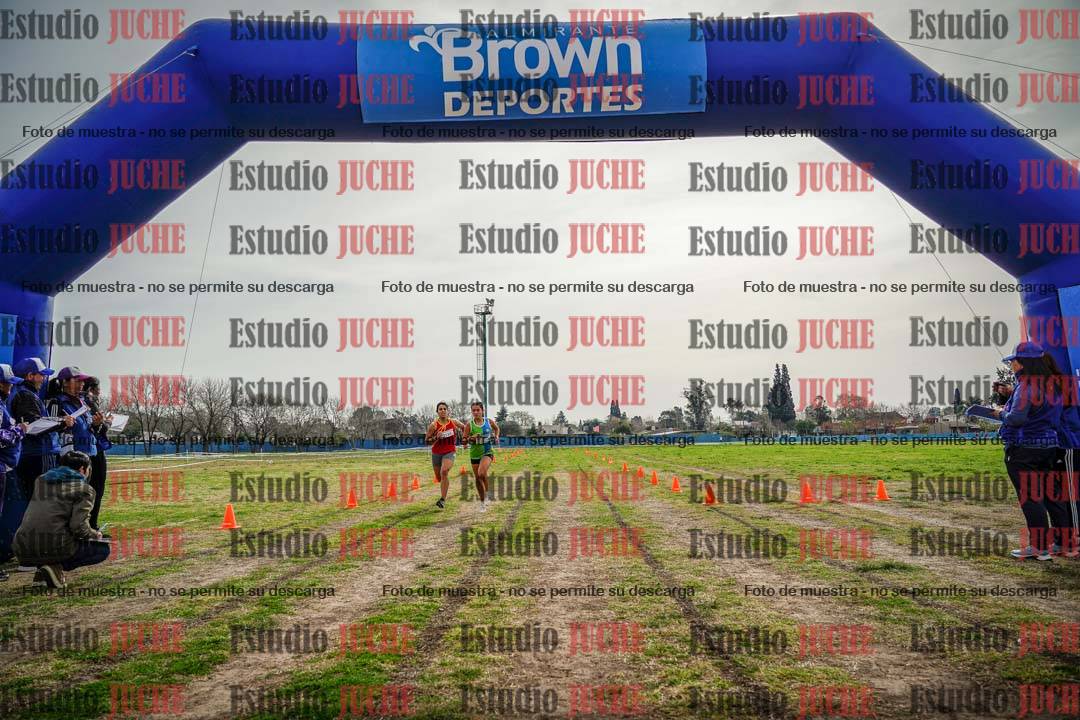 Fotos de la llegada del cross de 3000 m