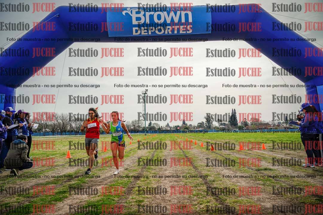 Fotos de la llegada del cross de 3000 m