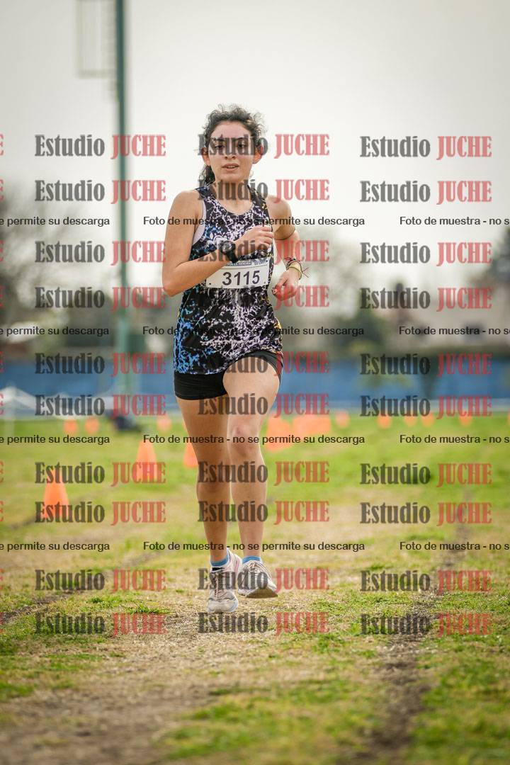 Fotos de la llegada del cross de 3000 m