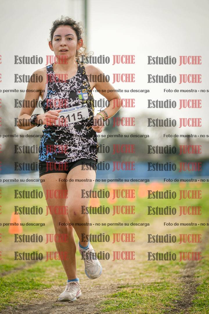 Fotos de la llegada del cross de 3000 m