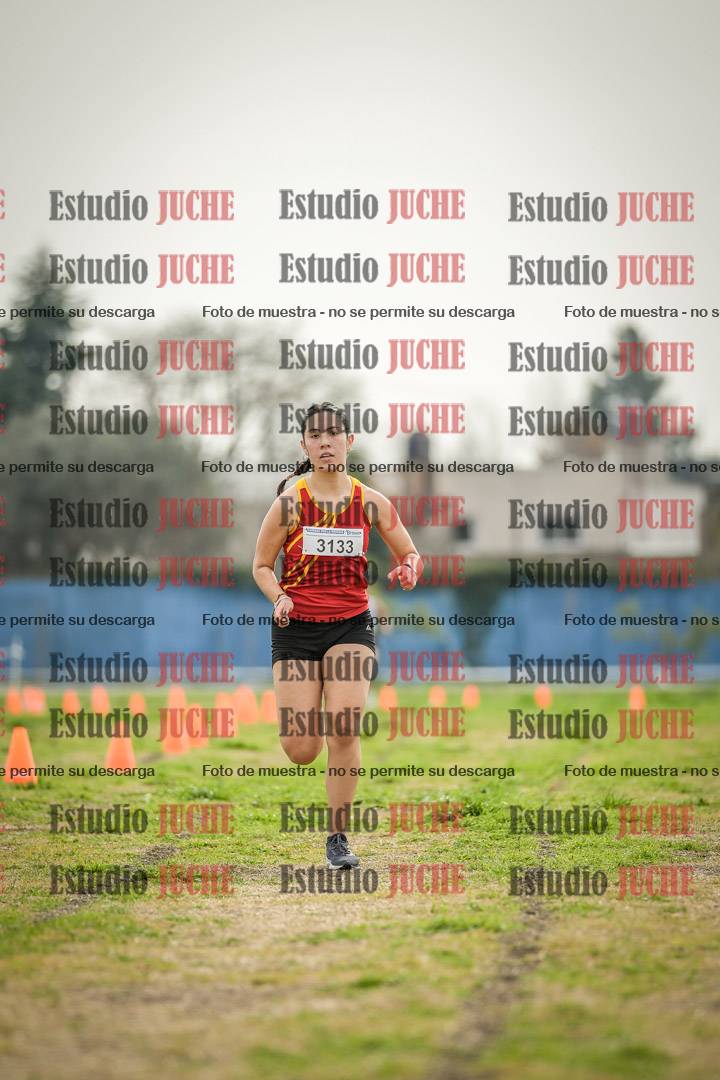 Fotos de la llegada del cross de 3000 m
