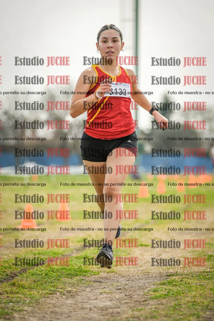 Fotos de la llegada del cross de 3000 m