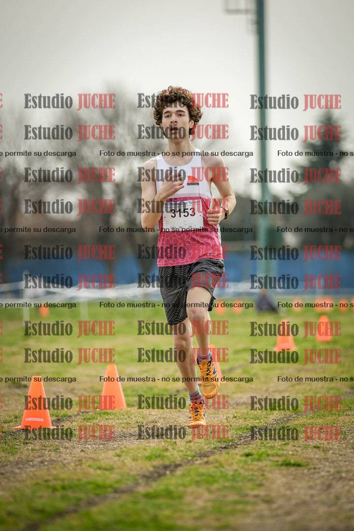 Fotos de la llegada del cross de 3000 m