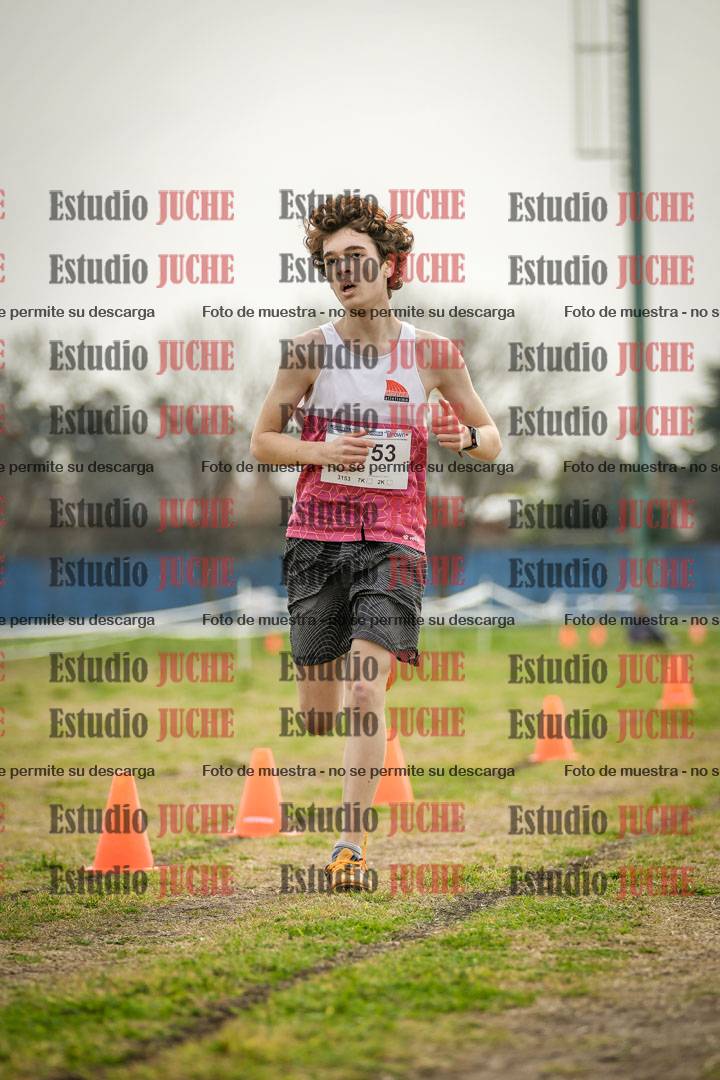 Fotos de la llegada del cross de 3000 m