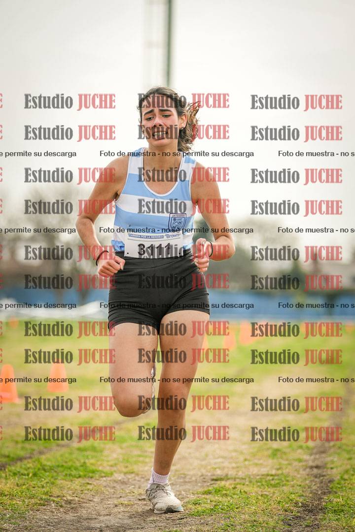 Fotos de la llegada del cross de 3000 m