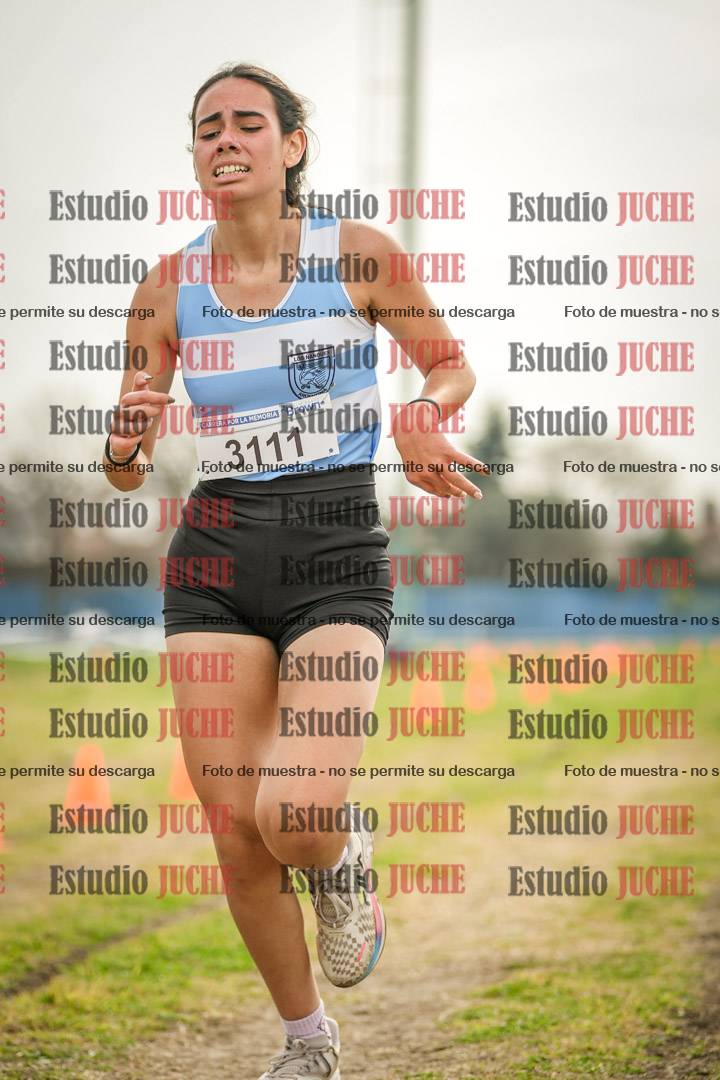 Fotos de la llegada del cross de 3000 m