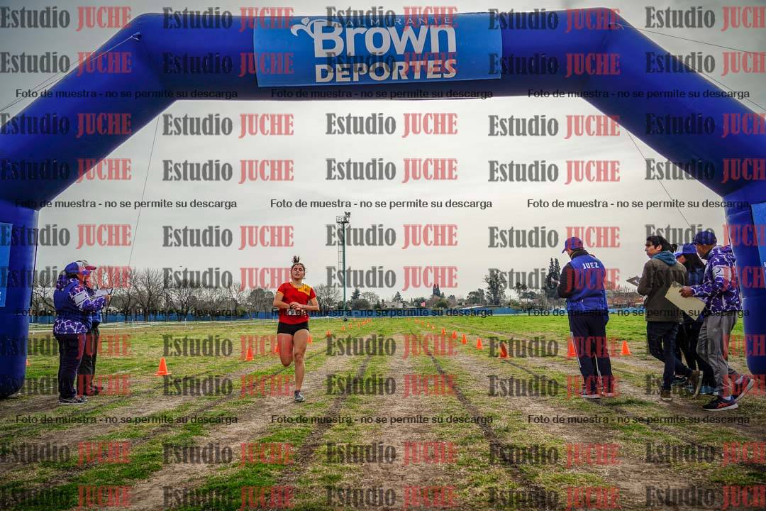 Fotos de la llegada del cross de 3000 m