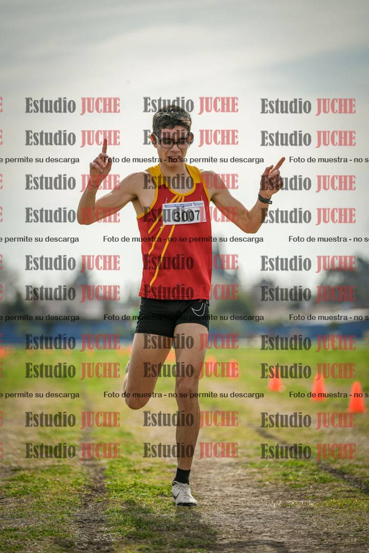 Fotos de la llegada del cross de 6000 m