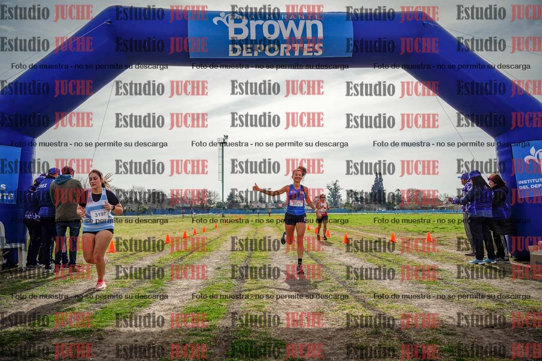 Fotos de la llegada del cross de 6000 m