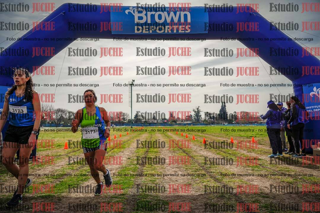 Fotos de la llegada del cross de 6000 m