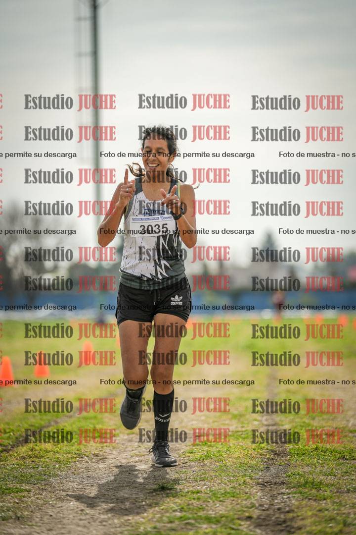 Fotos de la llegada del cross de 6000 m