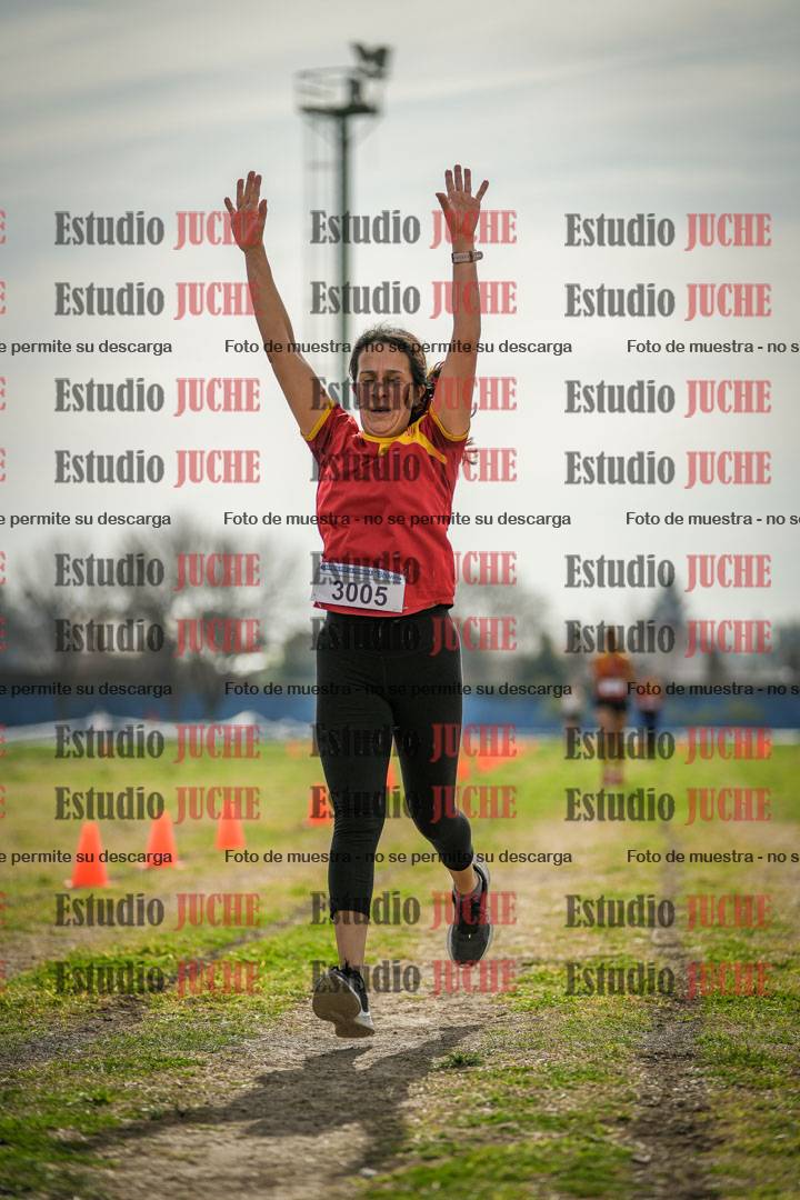 Fotos de la llegada del cross de 6000 m