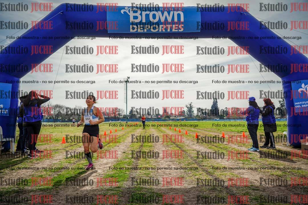 Fotos de la llegada del cross de 6000 m