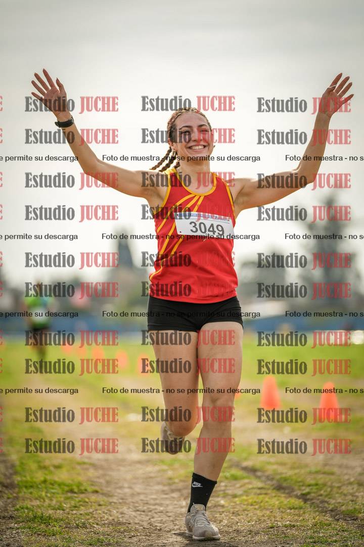 Fotos de la llegada del cross de 6000 m