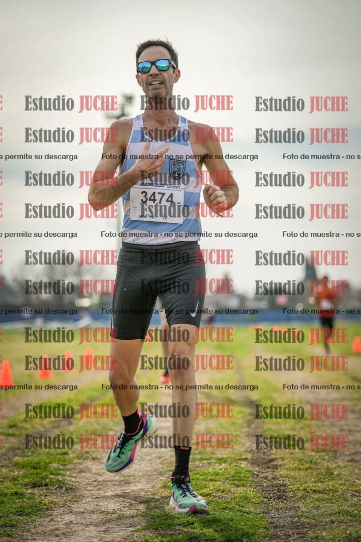 Fotos de la llegada del cross de 8000 m