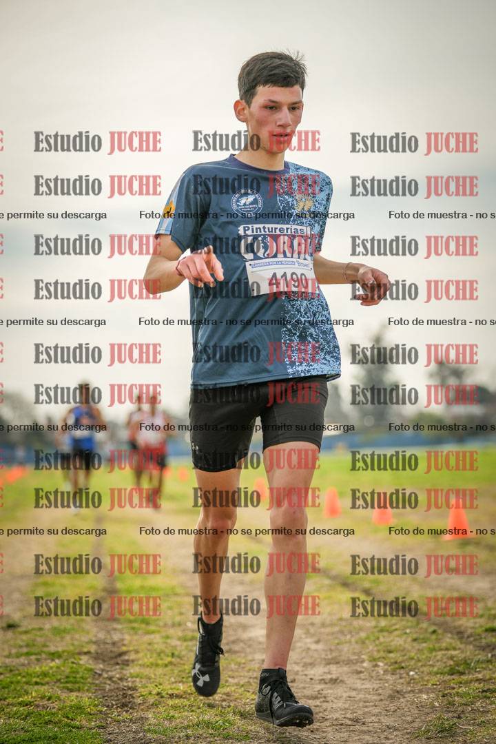 Fotos de la llegada del cross de 8000 m