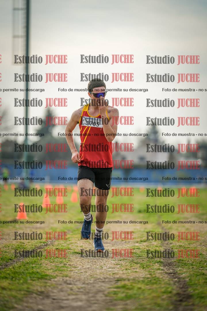 Fotos de la llegada del cross de 8000 m
